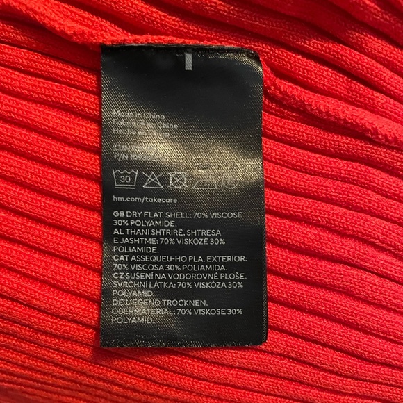 H&M orange dress - Picture 6 of 6